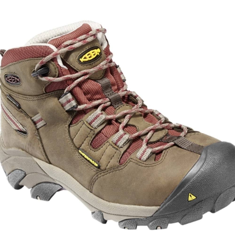 EUC Keen Detroit Mid Steel Toe Waterproof Boots Size 8
